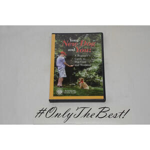 SHELF220 DVD tested~Your New Dog and You: A Beginner's Guide to Dog Training.